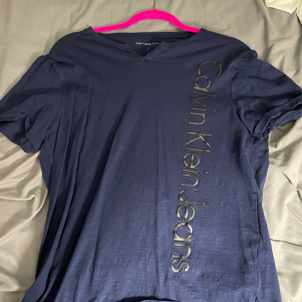 Men’s large Calvin Klein jeans shirt